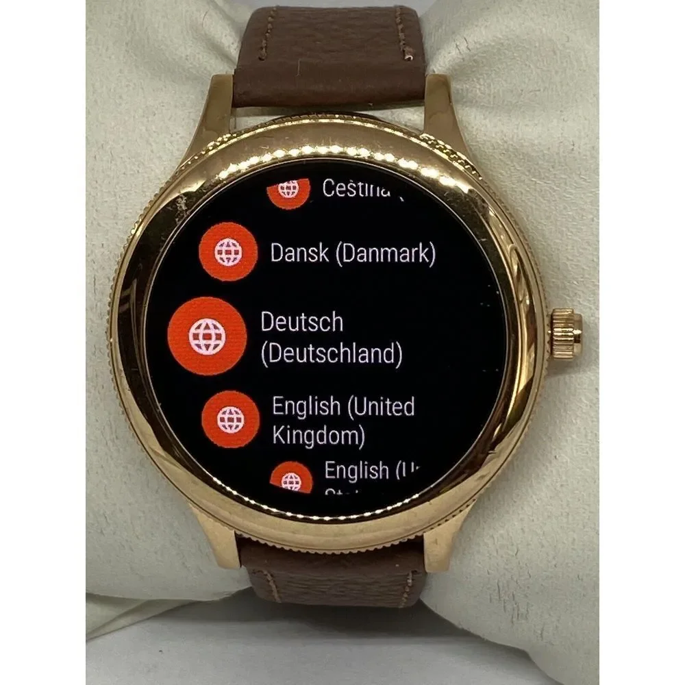 Fossil Gen 3 Authentic Genuine Smart Watch Custom Band FTW6005 DC755